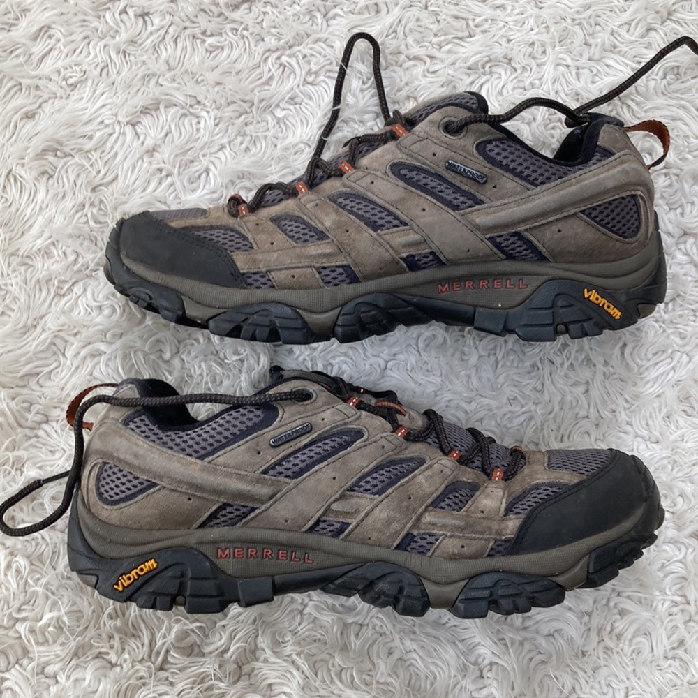 Merrell Hiking Vibram Tennis Shoes Size Men’s 10.5 Gem